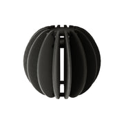 Paralume ellittico LAMPSHHADE in materiale fonoassorbente - Nero melange