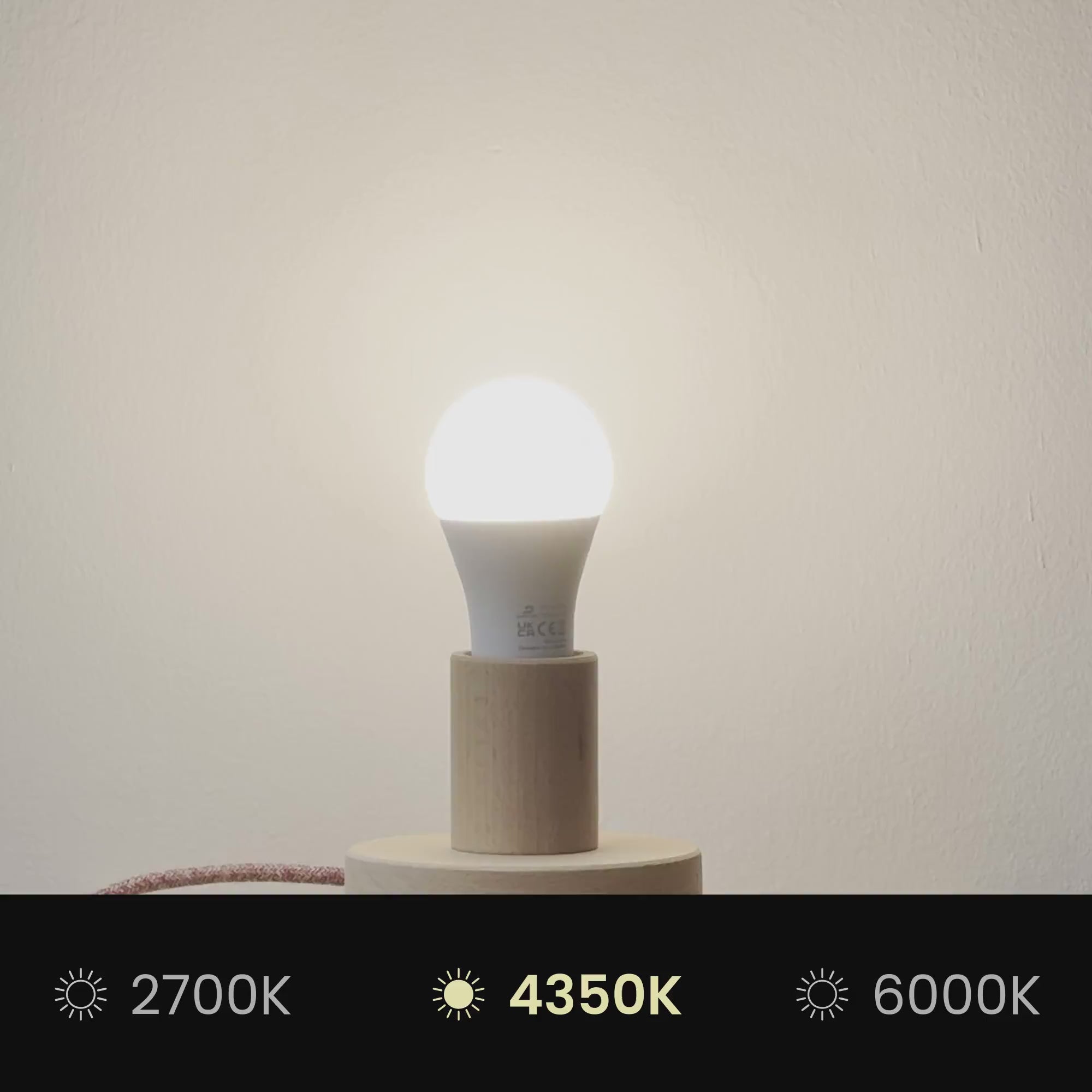 Video laden: Lampenschirm Impero S mit E27-Fassung für Tischlampe oder Wandleuchte - Made in Italy - Wolle Dunkelgrau