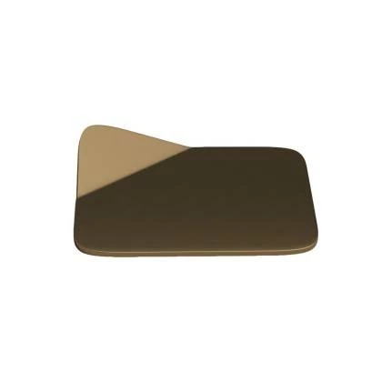 Metallsockel für ebene Oberflächen für SI! Leuchten - Bronze satiniert