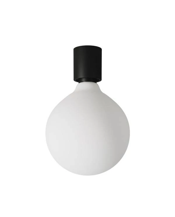 Wandleuchte mit Globe Glühbirne mit Porzellan-Effekt - Waterproof IP44