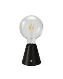 Tragbare, wiederaufladbare LED Leuchte Cabless01 mit Globe Glühbirne G125