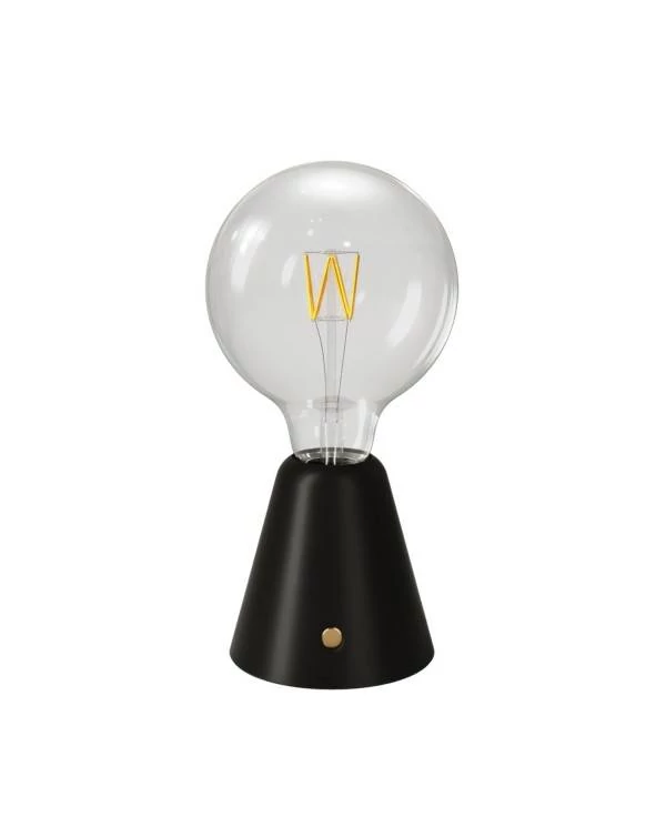 Tragbare, wiederaufladbare LED Leuchte Cabless01 mit Globe Glühbirne G125