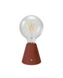 Tragbare, wiederaufladbare LED Leuchte Cabless01 mit Globe Glühbirne G125
