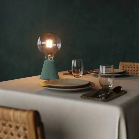 LED-Glühbirne transparent - Globo G95 Lang Filament - 4.5W E27 Deko Vintage 2700K
