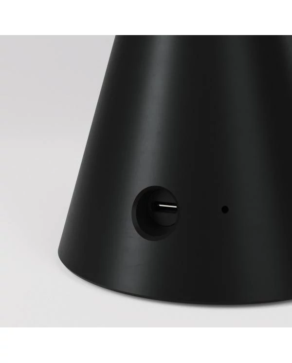 Tragbare, wiederaufladbare LED Leuchte Cabless01 mit Globe Glühbirne mit silberfarbener Kopfspiegelung