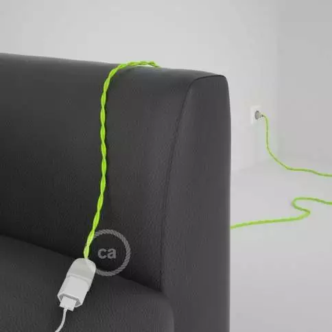 SI! 5V Tischleuchte mit A60 Glühbirne und Metallsockel - Titan satiniert