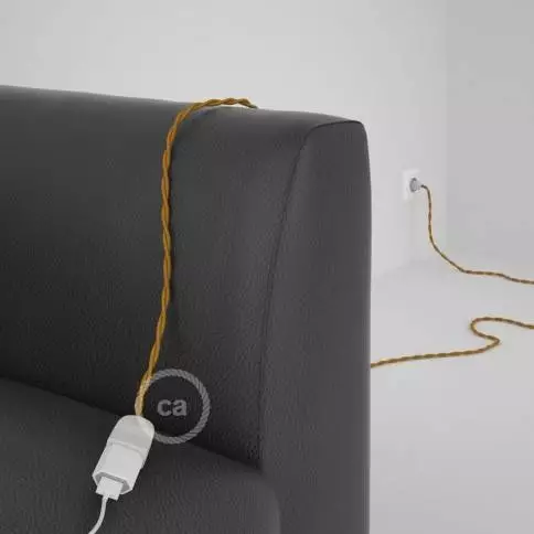 SI! 5V Tischleuchte mit A60 Glühbirne und Metallsockel