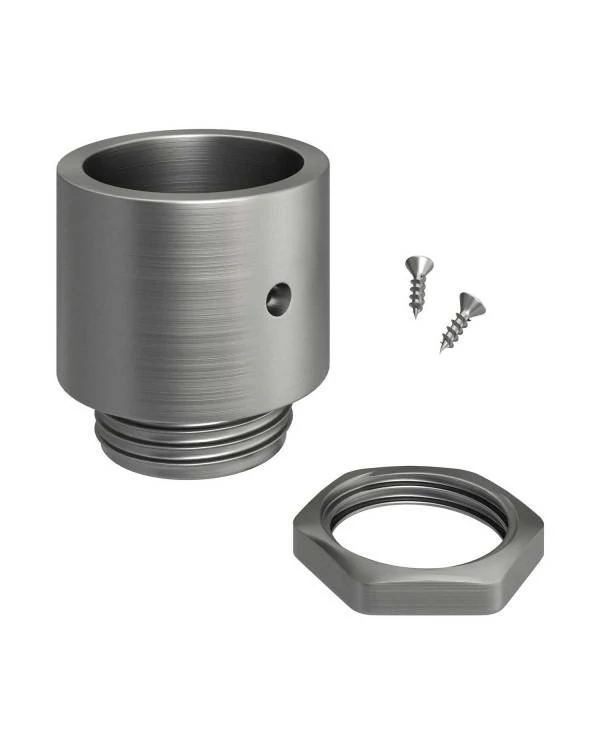 Kabelkanal aus Metall mit Gewinde M20 für Creative-Tube, inklusive Zubehör