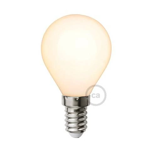 LED Golden Glühbirne C51 Carbon Line Cage Filament Candle C35 3,5W 300Lm E14 2700K Dimmbar