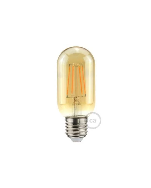 LED-Glühbirne 5W 360Lm E27 Gold ovalförmig T45 , 2000K Dimmbar