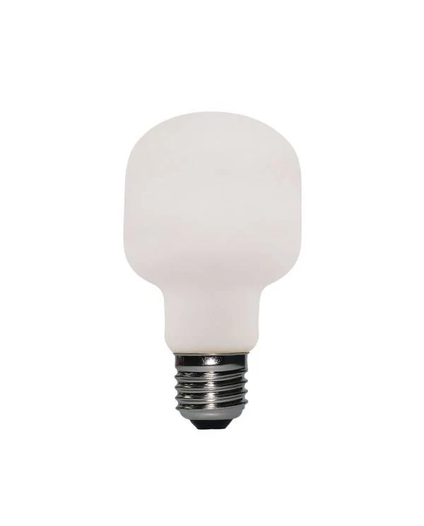 LED-Glühbirne Milo mit Porzellan 6W 530Lm E27 2700K Dimmbar