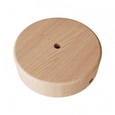 Basis aus Holz für Tischleuchte Ø 120mm, Höhe 33mm