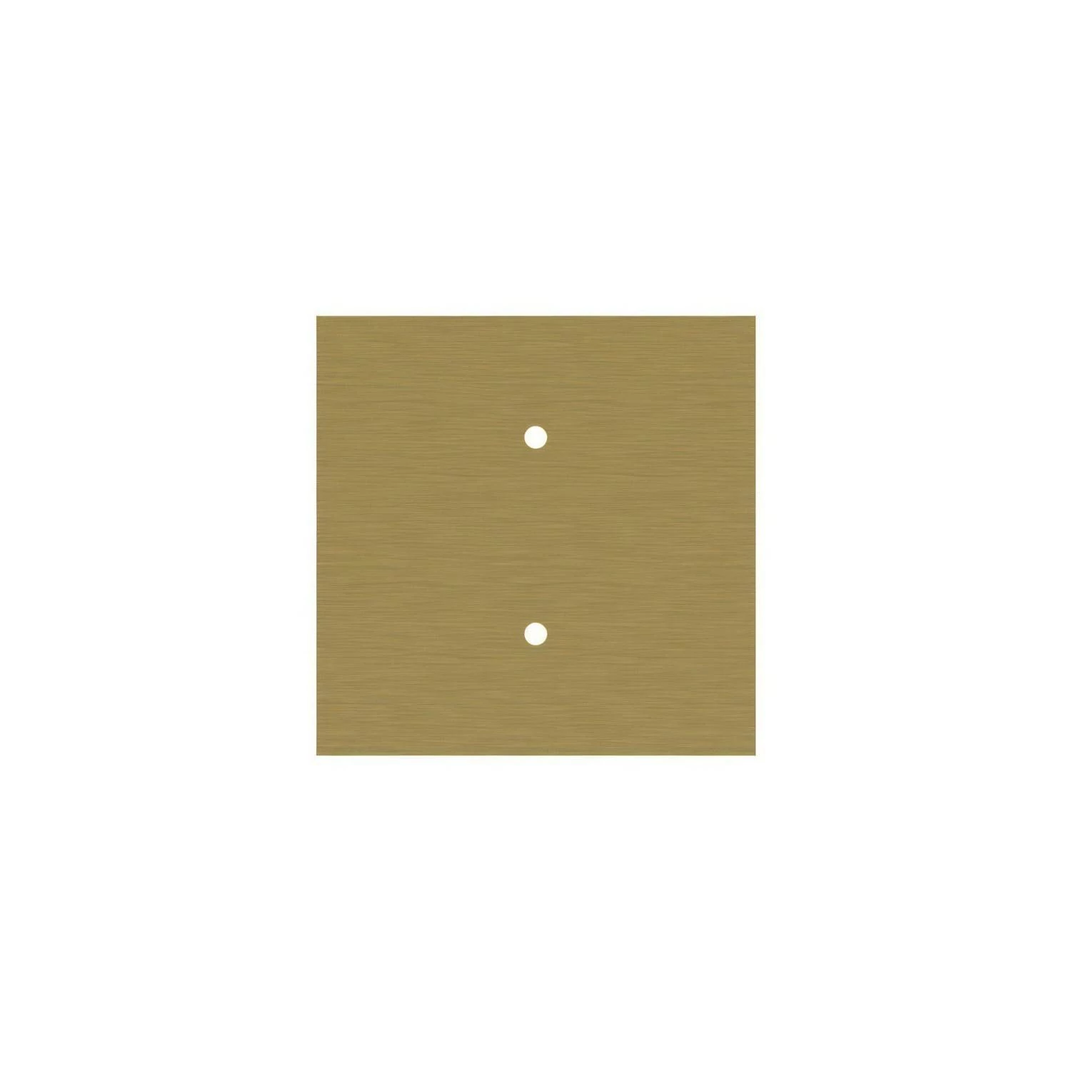 Quadratisches 2-Loch und 4 Seitenlöchern Lampenbaldachin Kit, Rose-One-Abdeckung, 200 mm