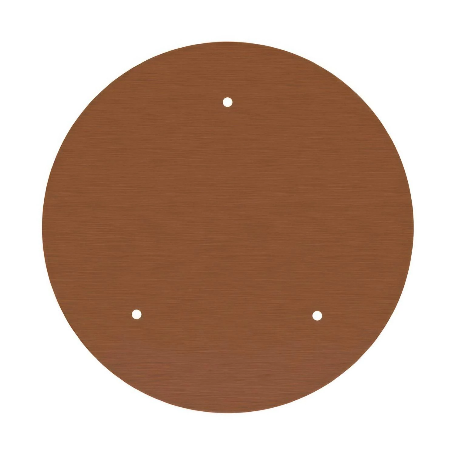 Rundes XXL 3-Loch und 4 Seitenlöchern Lampenbaldachin Kit, Rose-One-Abdeckung, 400 mm Durchmesser
