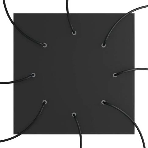 Elektrokabel für Lichterketten mit Textilummantelung aus natürlichem, grauen Leinen CN02, UV-beständig