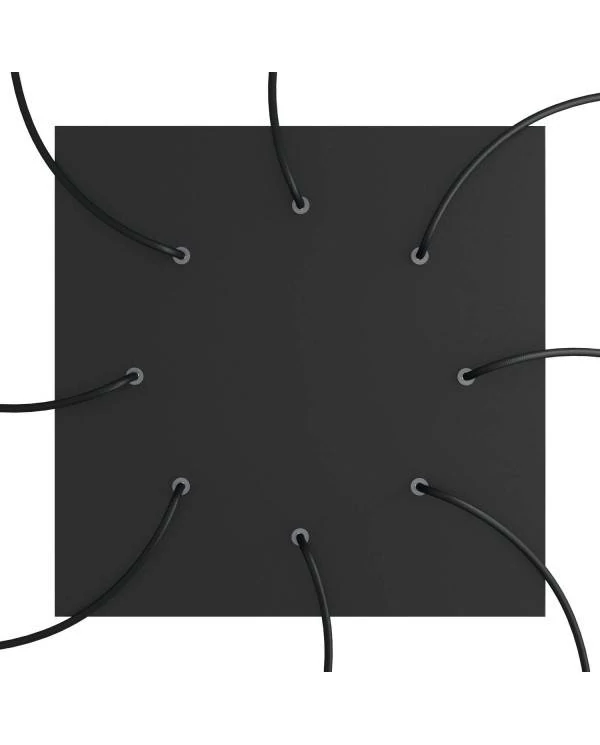 Elektrokabel für Lichterketten mit Textilummantelung aus natürlichem, grauen Leinen CN02, UV-beständig