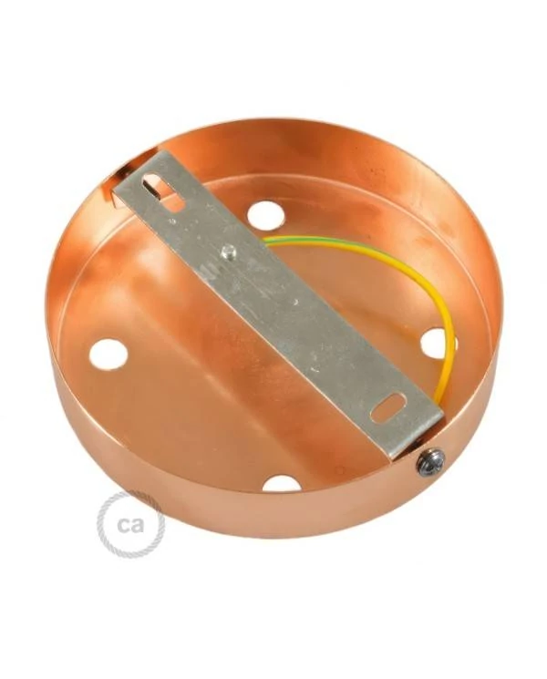 Zylindrischer 4-Loch-Lampenbaldachin Kit aus Metall