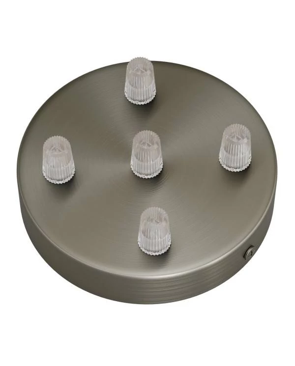 Zylindrischer 5-Loch-Lampenbaldachin Kit aus Metall