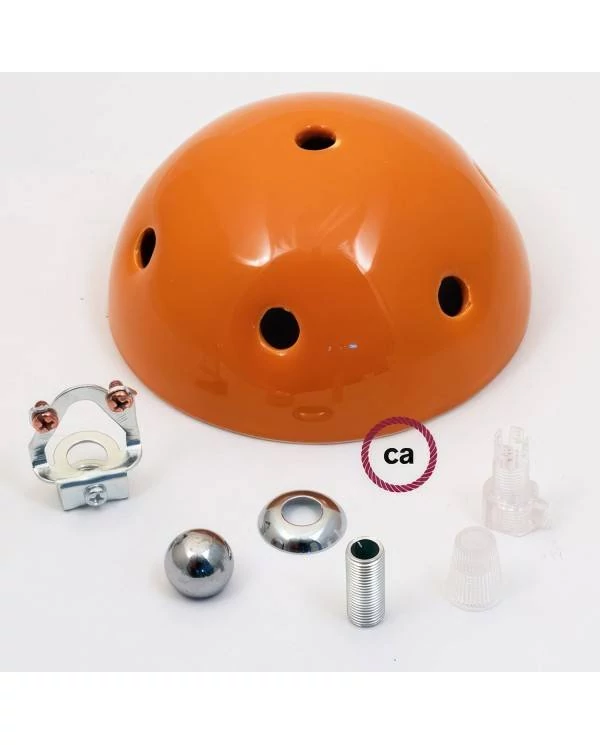 7-Loch-Lampenbaldachin Kit aus Keramik