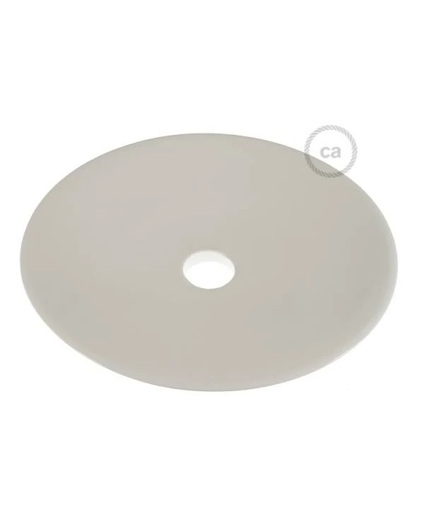 Tellerförmiger Lampenschirm aus Keramik zum Aufhängen - Made in Italy
