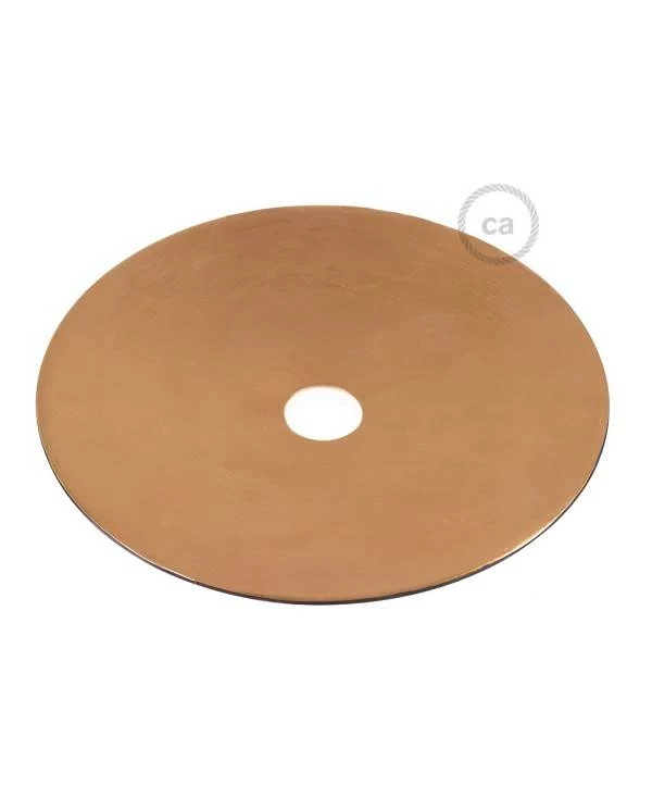 Tellerförmiger Lampenschirm aus Keramik zum Aufhängen - Made in Italy
