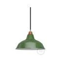 Lampenschirm Bistrot aus lackiertem Metall mit E27-Anschluss, 30 cm Durchmesser