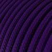 Textilkabel, purpurlila glänzend - Das Original von Creative-Cables - RM14 rund 2x0,75mm / 3x0,75mm