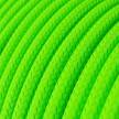 Textilkabel, neongrün glänzend - Das Original von Creative-Cables - RF06 rund 2x0.75mm / 3x0.75mm