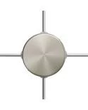 Mini zylindrischer Lampenbaldachin Kit aus Metall mit 4 Seitenlöchern (Anschlusssystem)