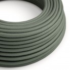Textilkabel, salbeigrün, aus Baumwolle - Das Original von Creative-Cables - RC63 rund 2x0.75mm / 3x0.75mm