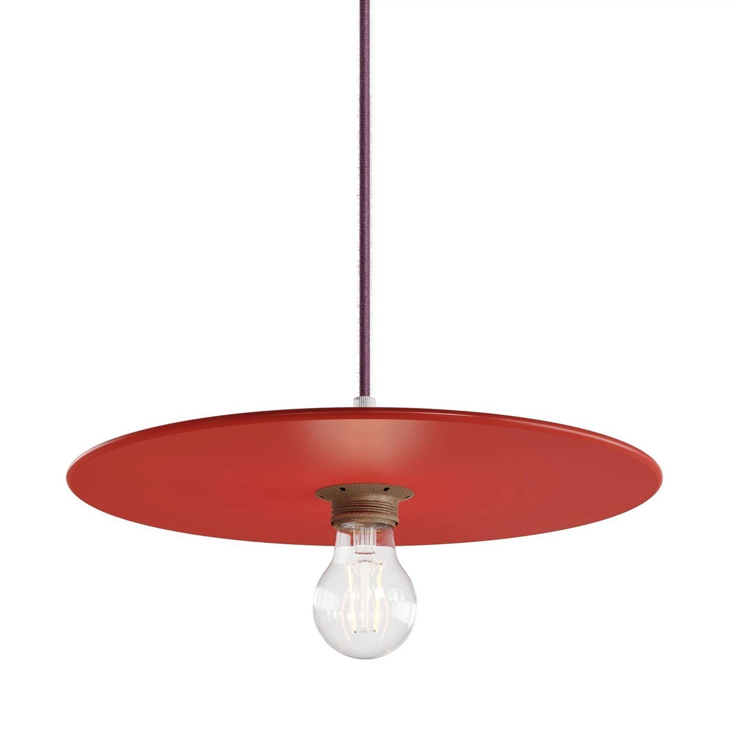 UFO COLOR, Lampenschirm aus lackiertem Holz