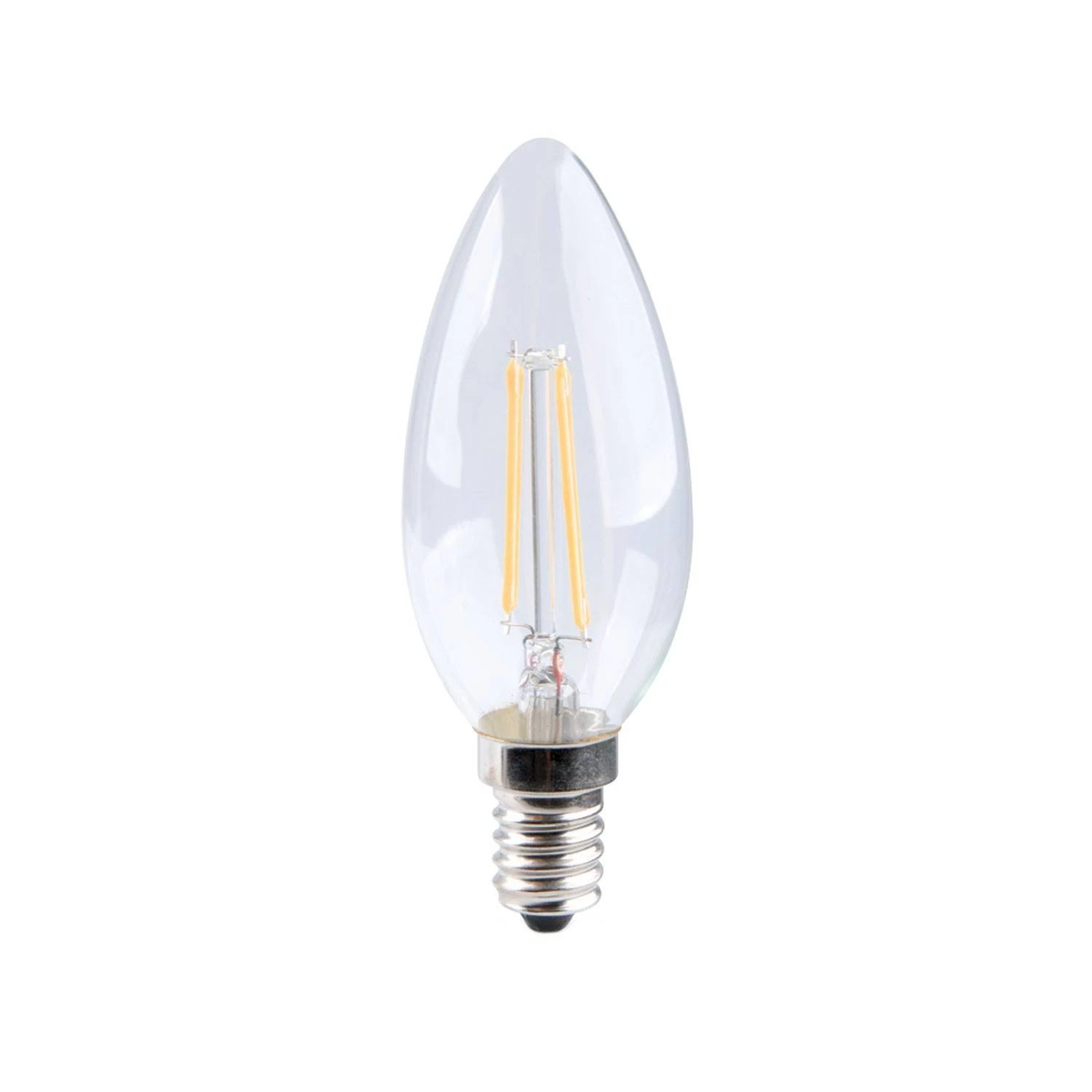 Filament LED-Glühbirne Olive, Klar 6W 806Lm E14 2700K