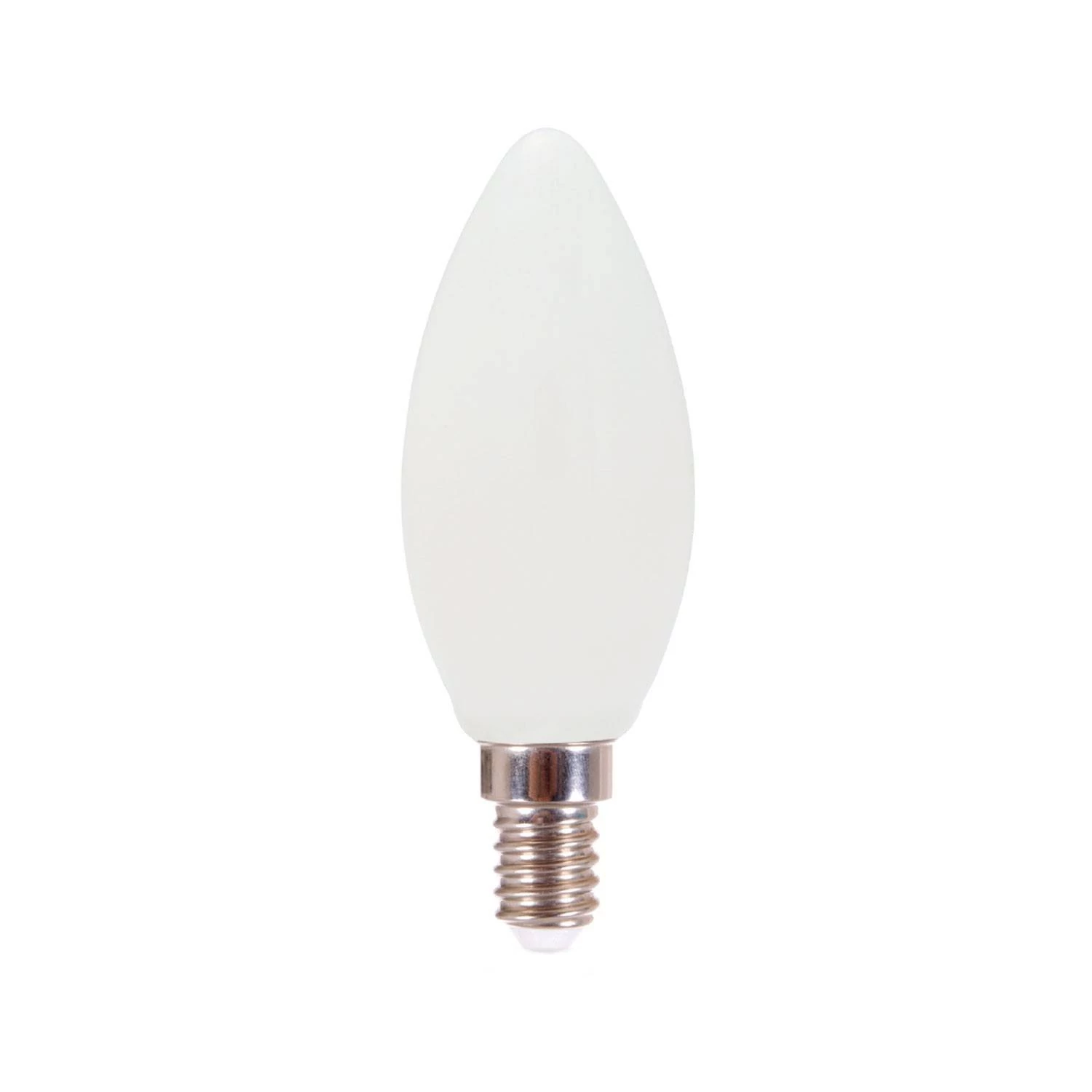 Filament LED-Glühbirne Olive, Milky 6W 806Lm E14 2700K
