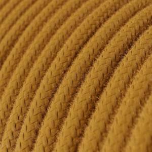 Textilkabel, honigfarben, aus Baumwolle - Das Original von Creative-Cables - RC31 rund 2x0.75mm / 3x0.75mm