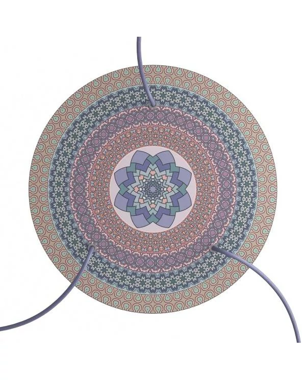 Textilkabel, Savoyen glänzend - Das Original von Creative-Cables - TG09 geflochten 3x0.75mm