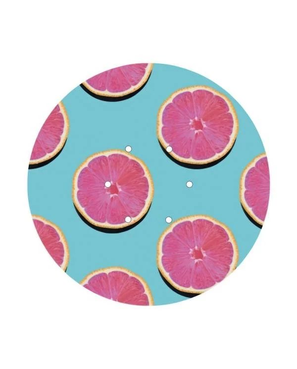 Rundes XXL 6-Loch und 4 Seitenlöchern Lampenbaldachin Kit, Rose-One-Abdeckung, 400 mm Durchmesser- PROMO