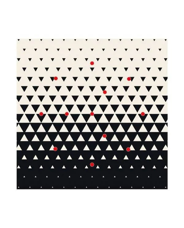 Quadratisches XXL 12-Loch und 4 Seitenlöchern Lampenbaldachin Kit, Rose-One-Abdeckung, 400 mm- PROMO