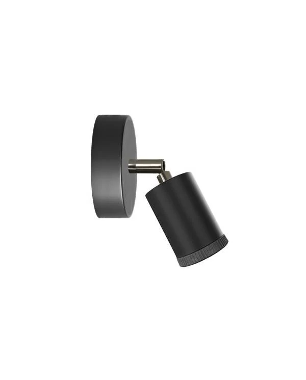 Fermaluce Mini Spotlight Strahler GU1d0, verstellbare Wand- oder Deckenleuchte mit Schwenkgelenk