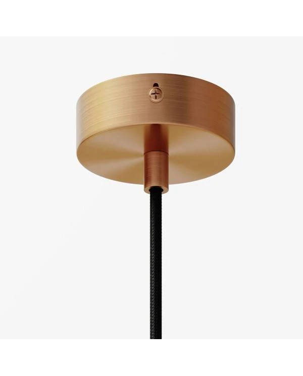 Einfach-Pendelleuchte mit Mini Strahler Spotlight GU1d0