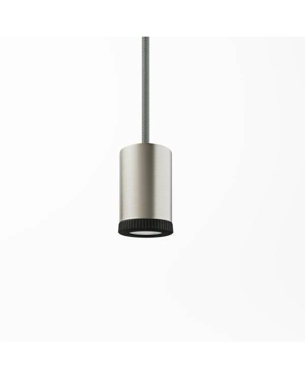 Einfach-Pendelleuchte mit Mini Strahler Spotlight GU1d0