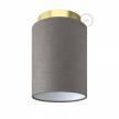 Fermaluce Metal mit zylindrischem Lampenschirm, Wand- und Deckenmontage