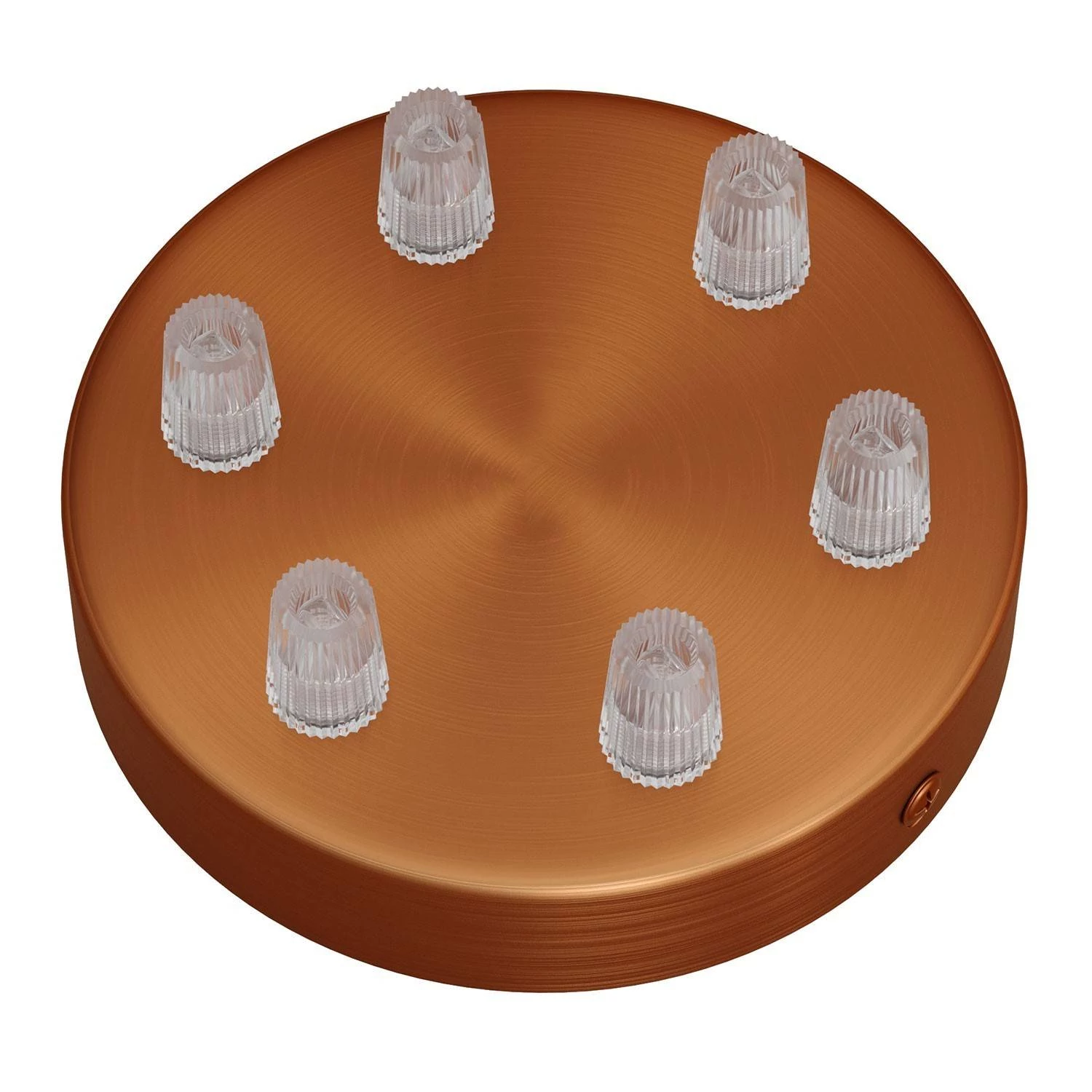 Kit zylindrischer Metall-Lampenbaldachin mit 6 Löchern