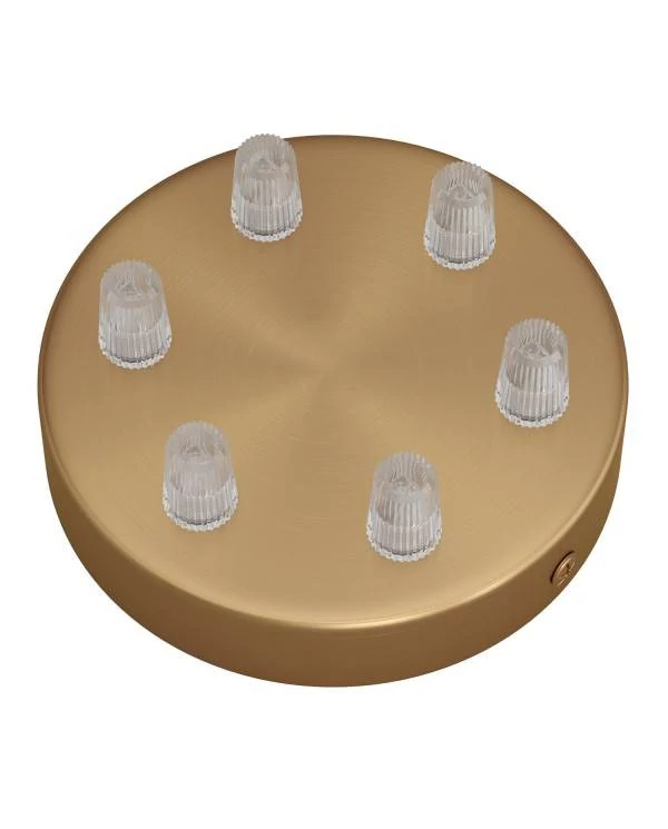 Kit zylindrischer Metall-Lampenbaldachin mit 6 Löchern