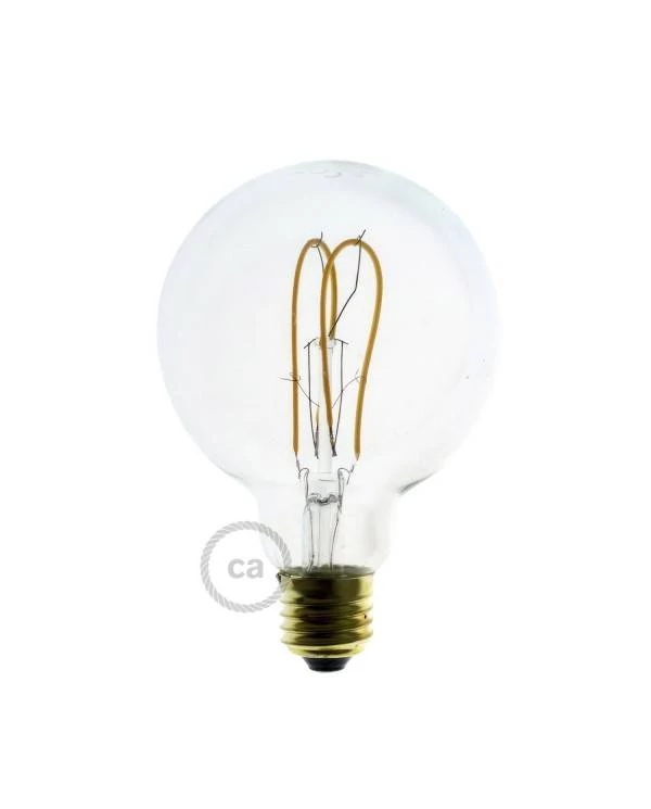 Flex 30 Leuchte mit Globe Glühbirne