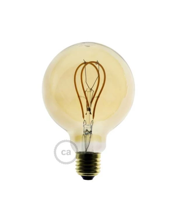 Flex 30 Leuchte mit Globe Glühbirne