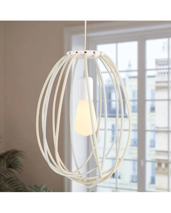 Lampenschirm Cablò, mehrfarbig, 100 cm