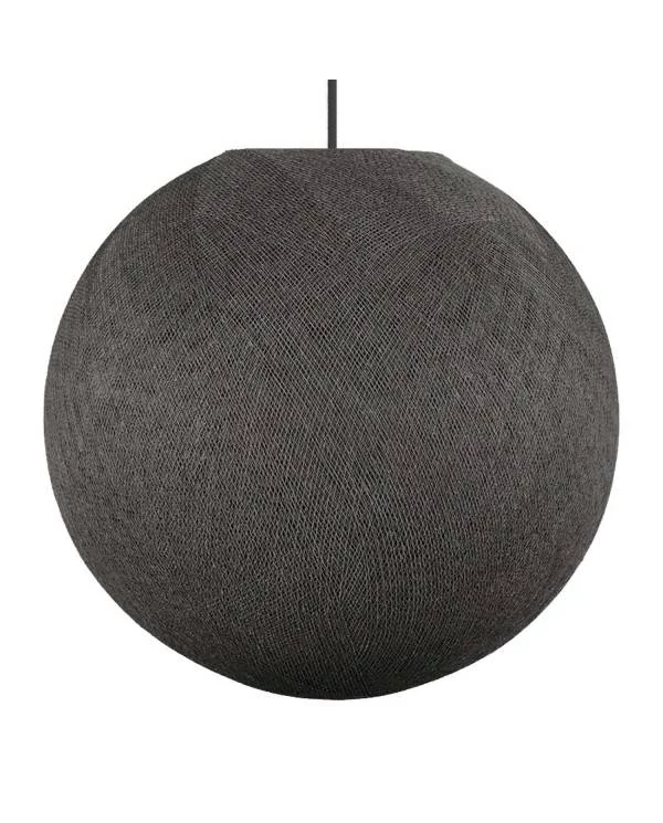 Lampenschirm aus Garn Modell Sfera Light, handgefertigt