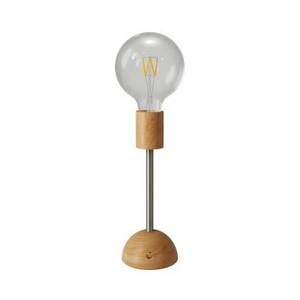 Tragbare, wiederaufladbare Leuchte Cabless02 mit Globe Glühbirne G125 - Neutral