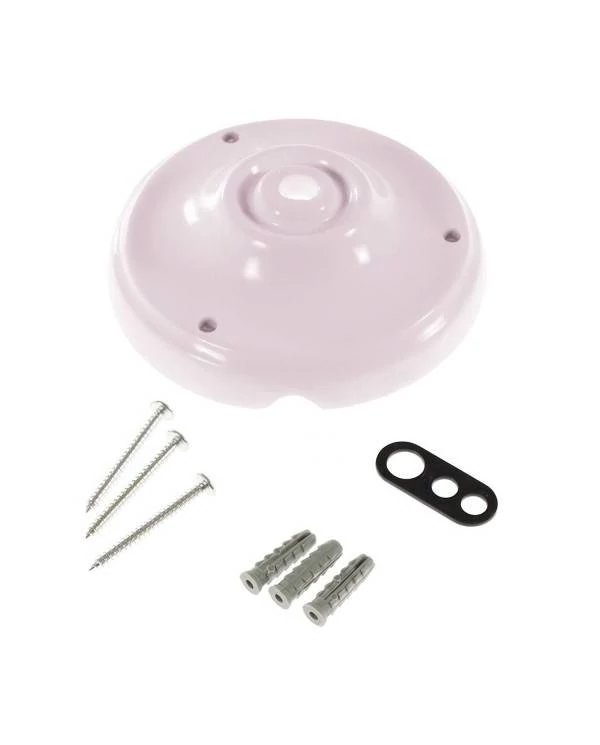 Lampenbaldachin Kit aus Porzellan