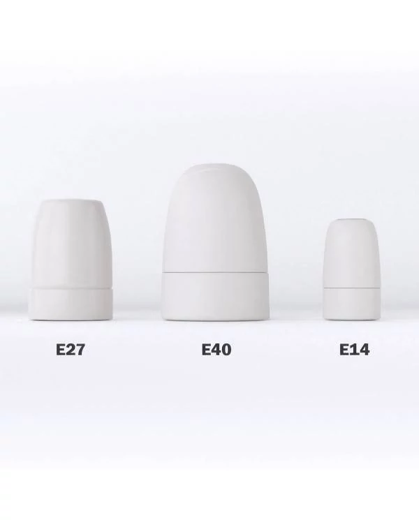 E40-Lampenfassungs-Kit aus Porzellan